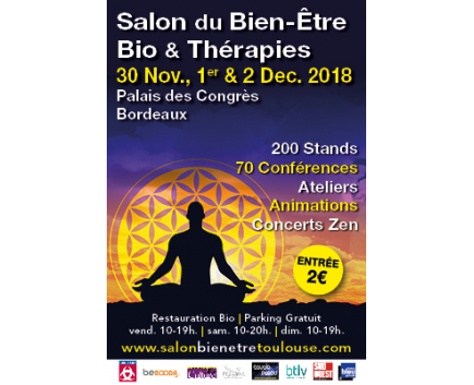 Salon du Bien-être Bio & Thérapies Bordeaux (33)