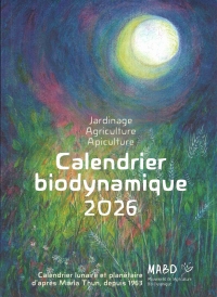 Calendrier biodynamique 2026 - Lunaire et planétaire
