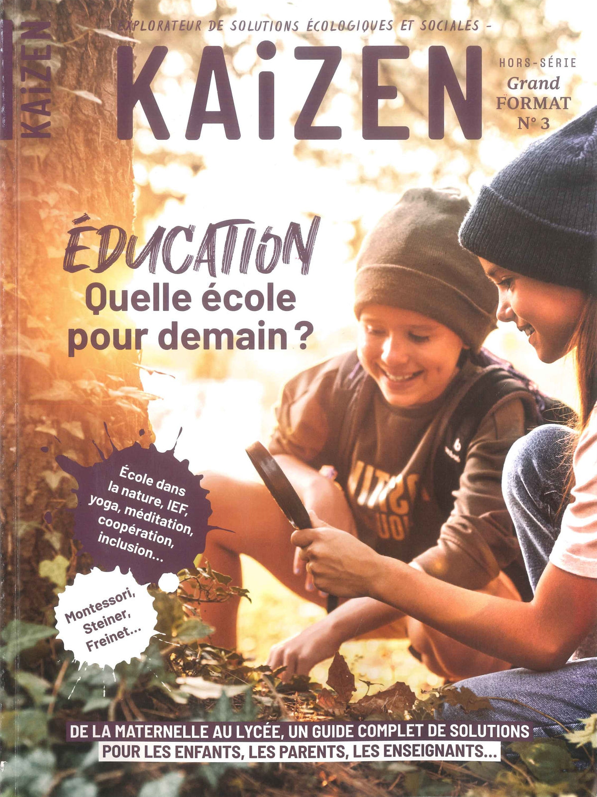 Grand Format n°3 Kaizen - Quelle école pour demain ?